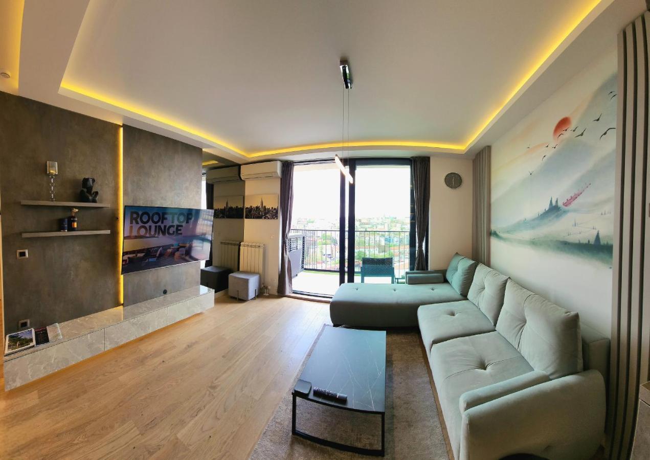 Belgrade Waterfront 16Th Fl Lux Apt. W/ City View Dış mekan fotoğraf