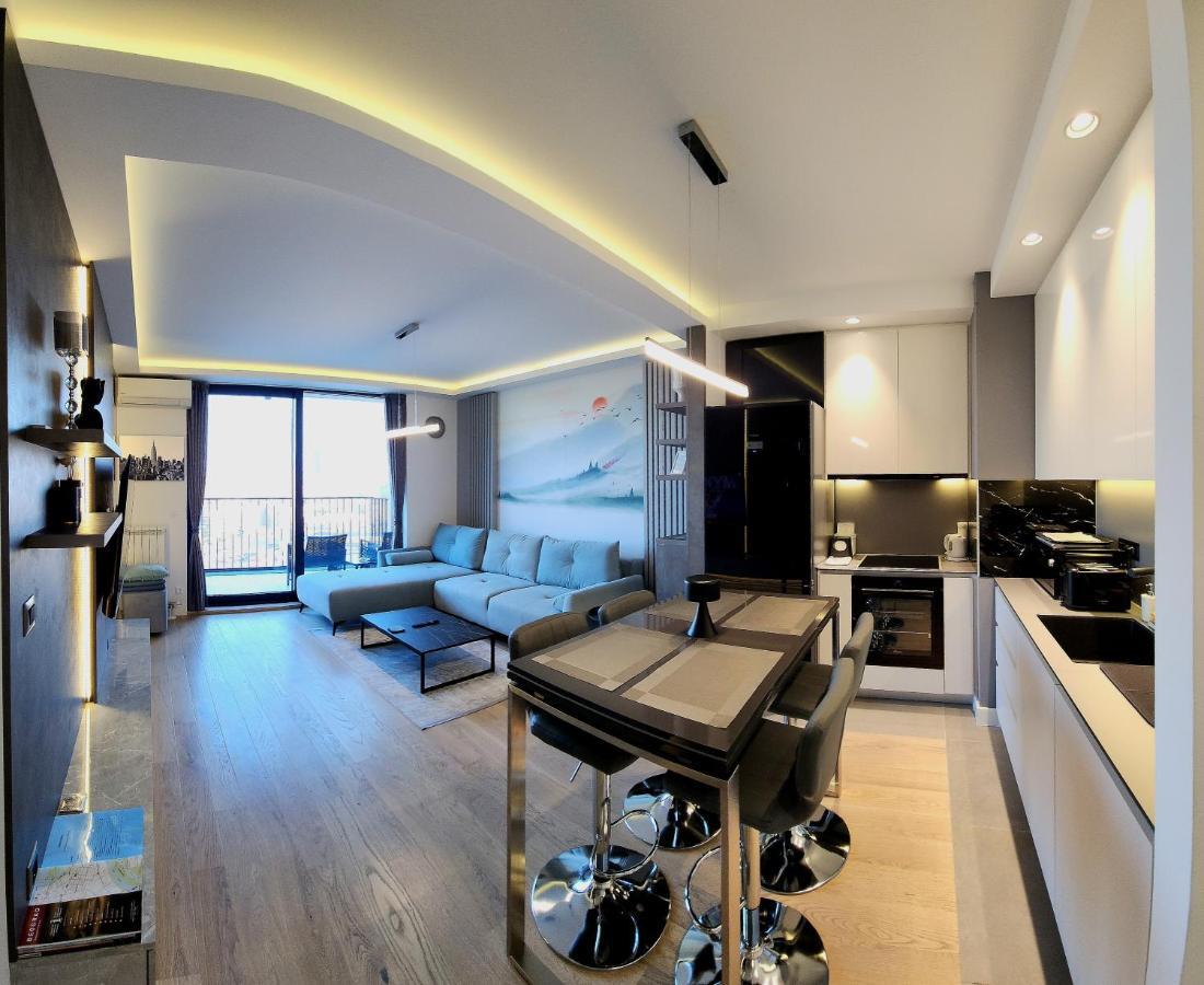 Belgrade Waterfront 16Th Fl Lux Apt. W/ City View Dış mekan fotoğraf