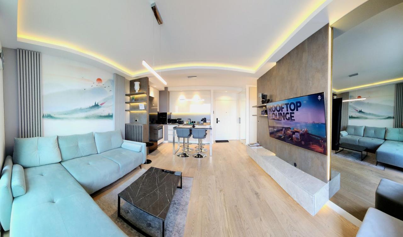 Belgrade Waterfront 16Th Fl Lux Apt. W/ City View Dış mekan fotoğraf