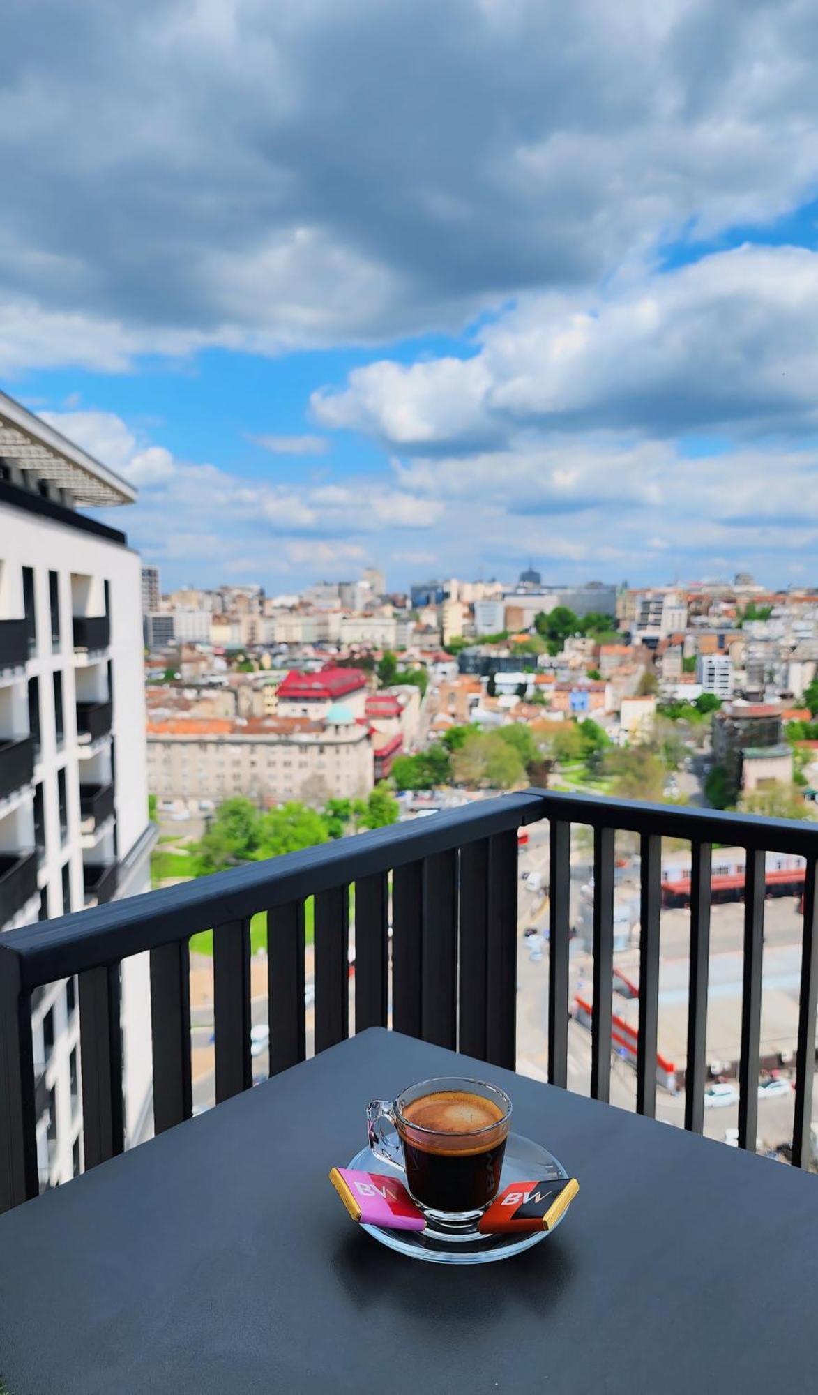 Belgrade Waterfront 16Th Fl Lux Apt. W/ City View Dış mekan fotoğraf