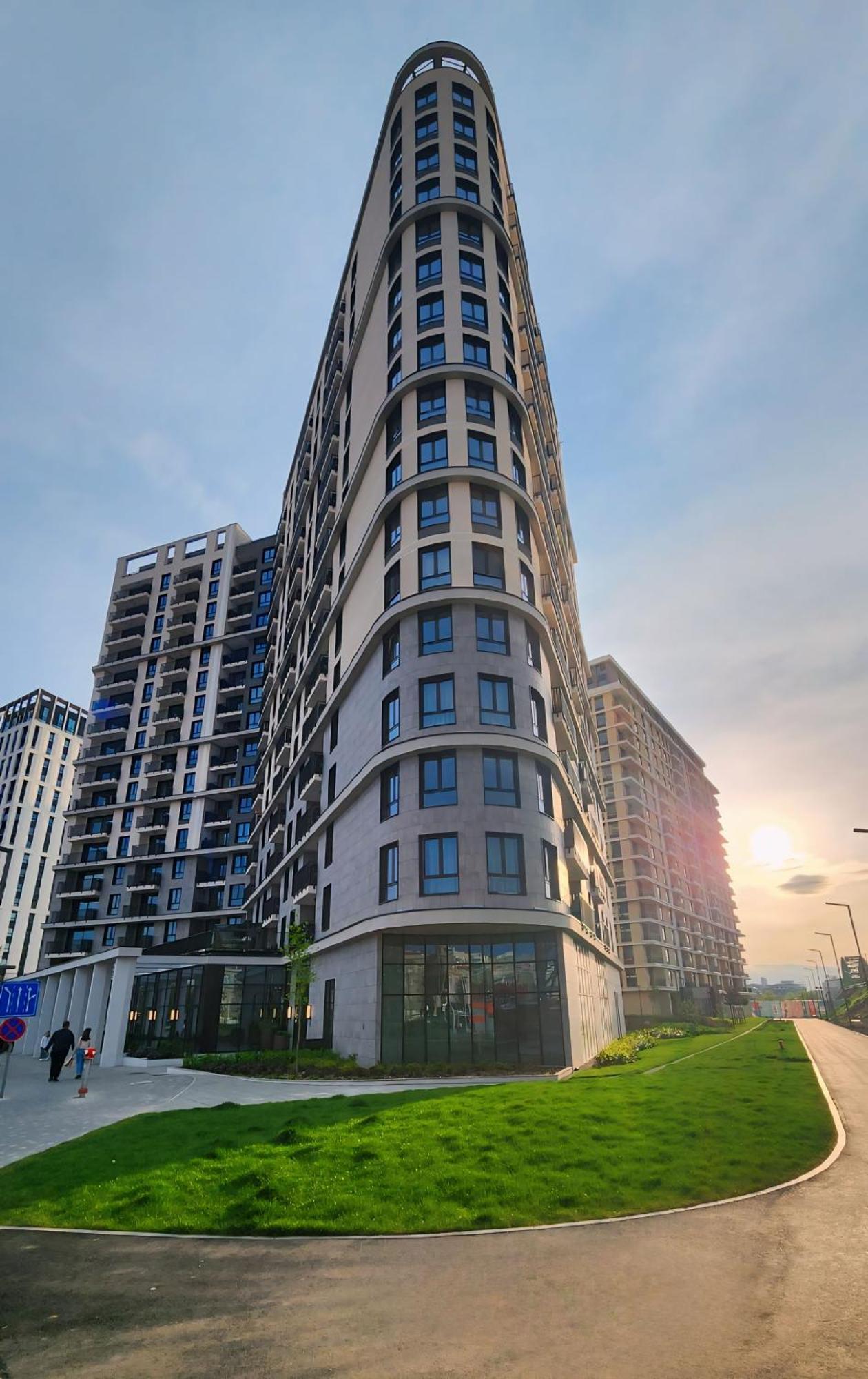 Belgrade Waterfront 16Th Fl Lux Apt. W/ City View Dış mekan fotoğraf